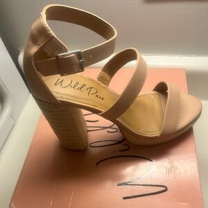 Wild Pair -Block heel shoes